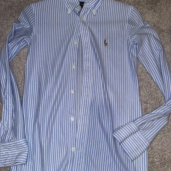 Polo Ralph Lauren Stripped Button Up - Picture 1 of 4